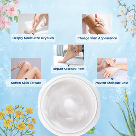 OUKEYA cream texture close-up revealing rich, fast-absorbing formula