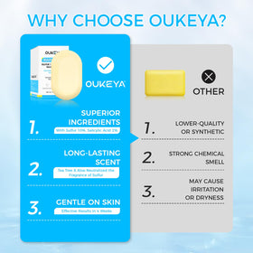 OUKEYA two-pack open box arranged for gifting or storage