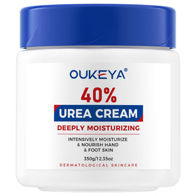 OUKEYA cream texture closeup showing smooth consistency and quick absorption