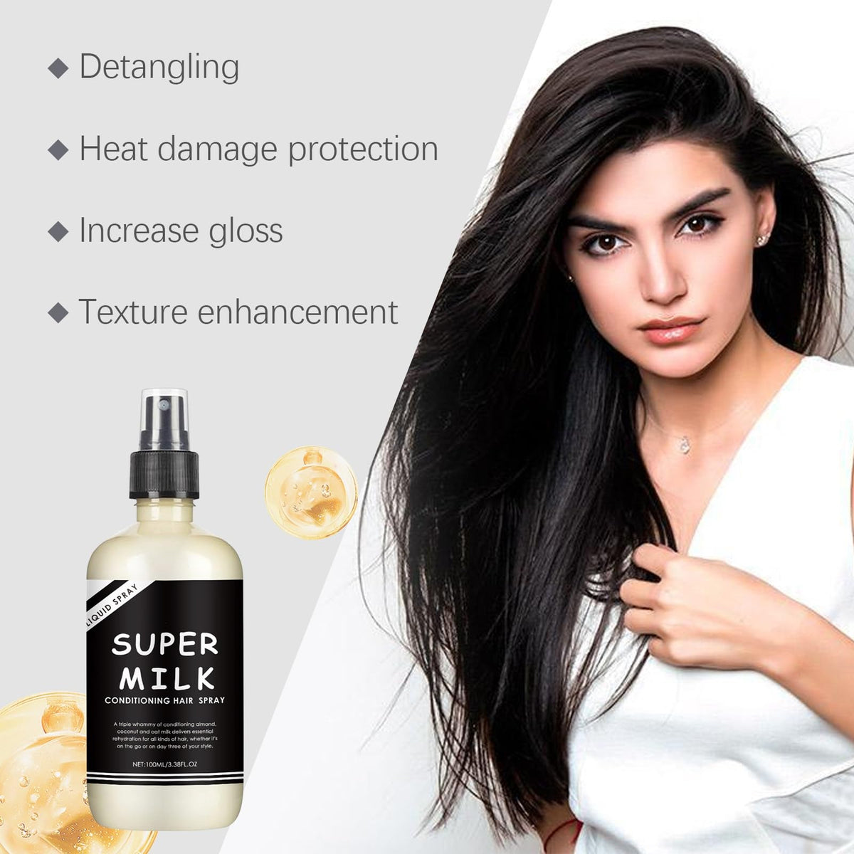 OUKPANE texture on hand highlighting creamy milks and quick absorption