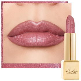 Oulac front packaging showing shade GM04 Mauve Babe and glow