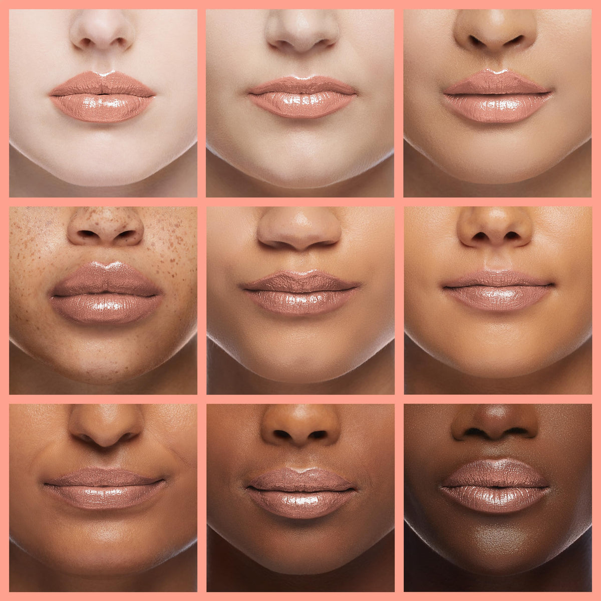 Oulac lip application in hand demonstrating easy glide and high pigmentation