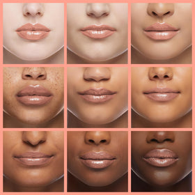 Oulac lip application in hand demonstrating easy glide and high pigmentation