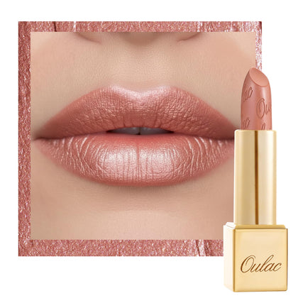 Oulac Pure Envy front packaging shows shade and luxe tube for quick identification