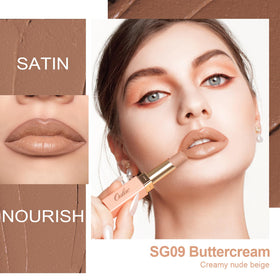 Oulac texture cream detail highlighting silky formula for hydration