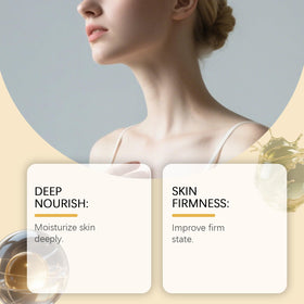 OUKPANE applying oil to underarm for targeted hydration and comfort