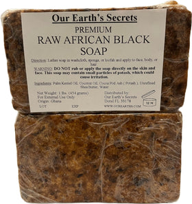 Our Earth's Secrets block beside a ruler showing 1 lb scale for portioning