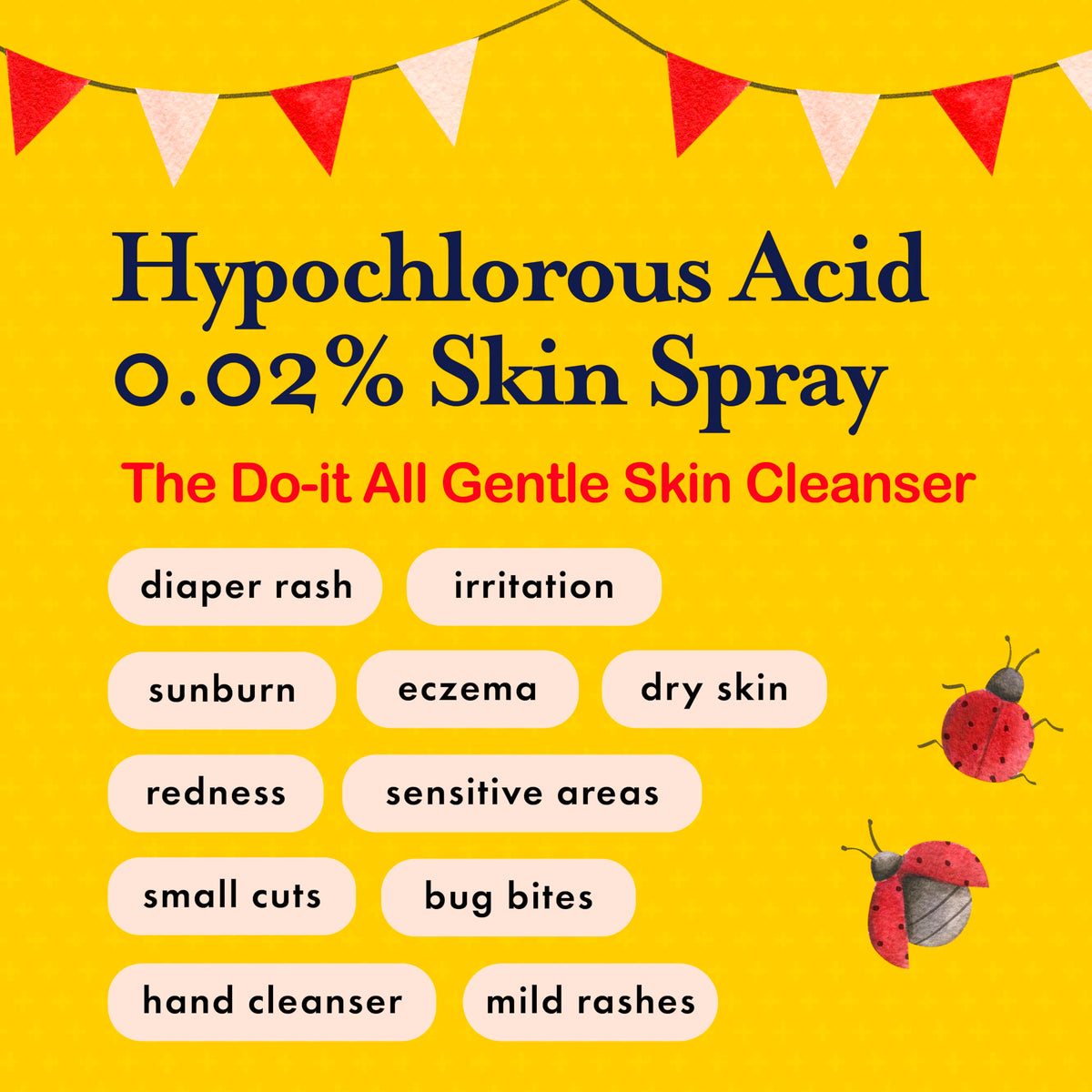 Our Family's Heirloom spray in hand demonstrating portable, no‑sting application