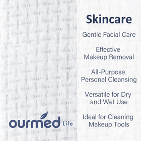 ourmed life close-up of EF texture highlighting softness and absorbency