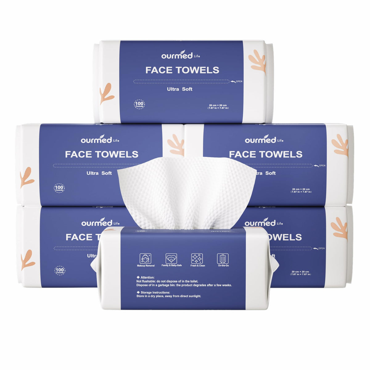 Ourmed Life front packaging showing 600-count pack and product benefits