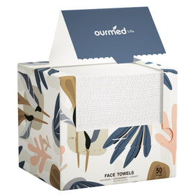 ourmed life front packaging showing 50-count and size benefits