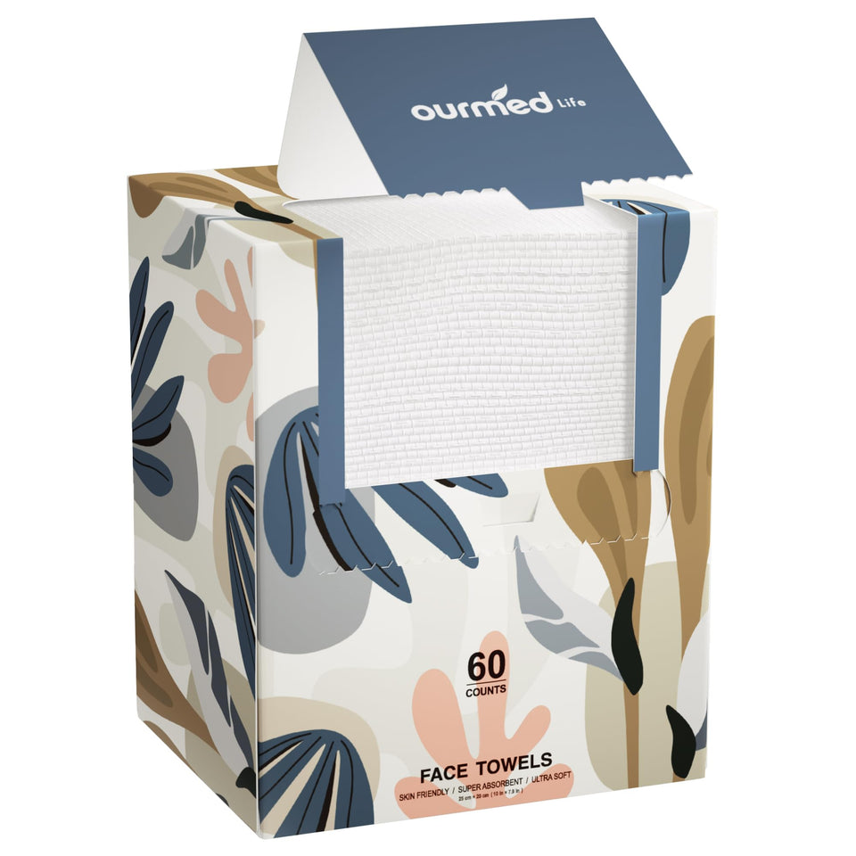 ourmed life front packaging showing 60-count box and size benefits