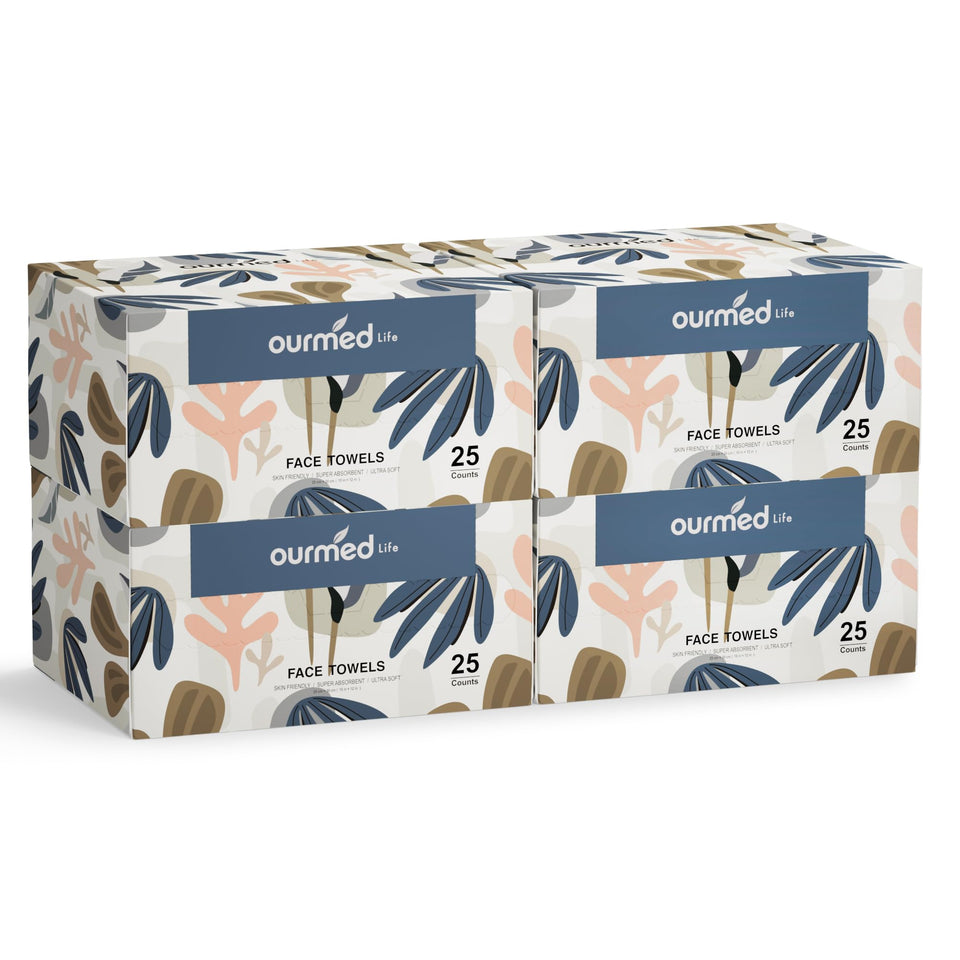 ourmed life front packaging showing 100-count and size benefits