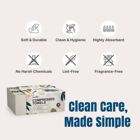 ourmed life individually wrapped tablet, keeps towels sanitary until needed