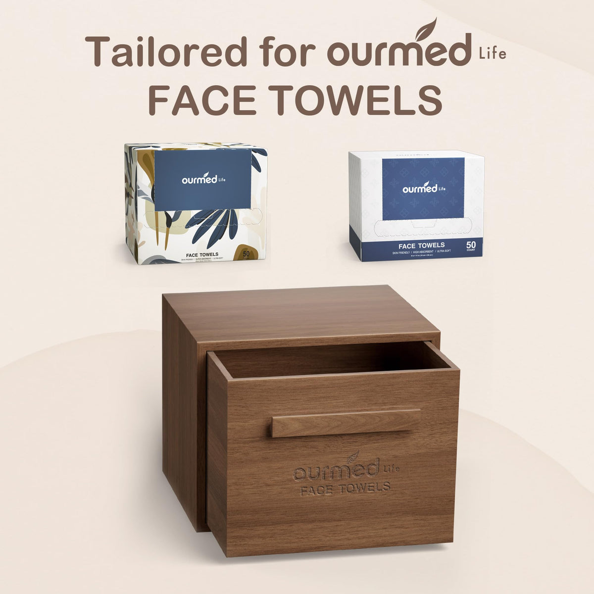 ourmed life non-slip pad detail demonstrating stable countertop placement