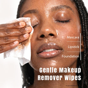 ourmed life single wipe unfolded 8x7 inches demonstrating full-face coverage