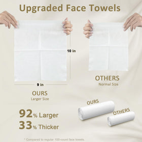 ourmed life towel packed in travel pouch for on-the-go hygiene