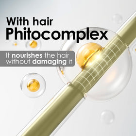 OURO close-up of botanical extracts and protein complex, emphasizes nourishing benefit