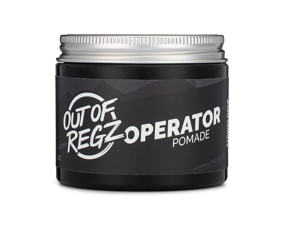 Out of Regz front packaging showing product and branding for confident styling