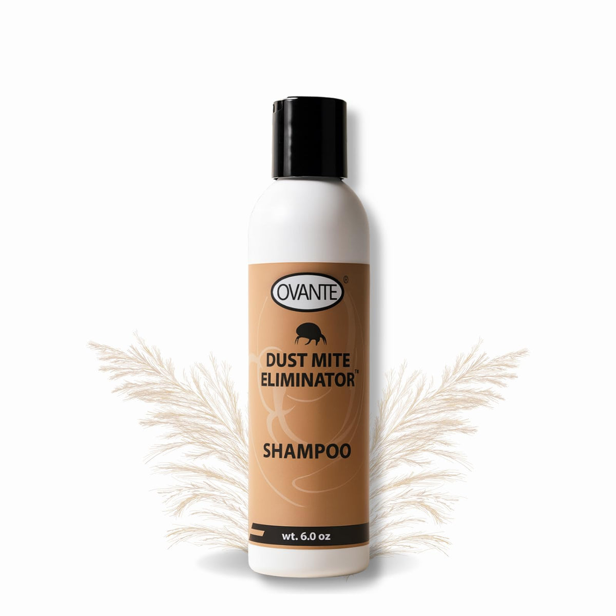 OVANTE applying shampoo to scalp demonstrating soothing massage benefit