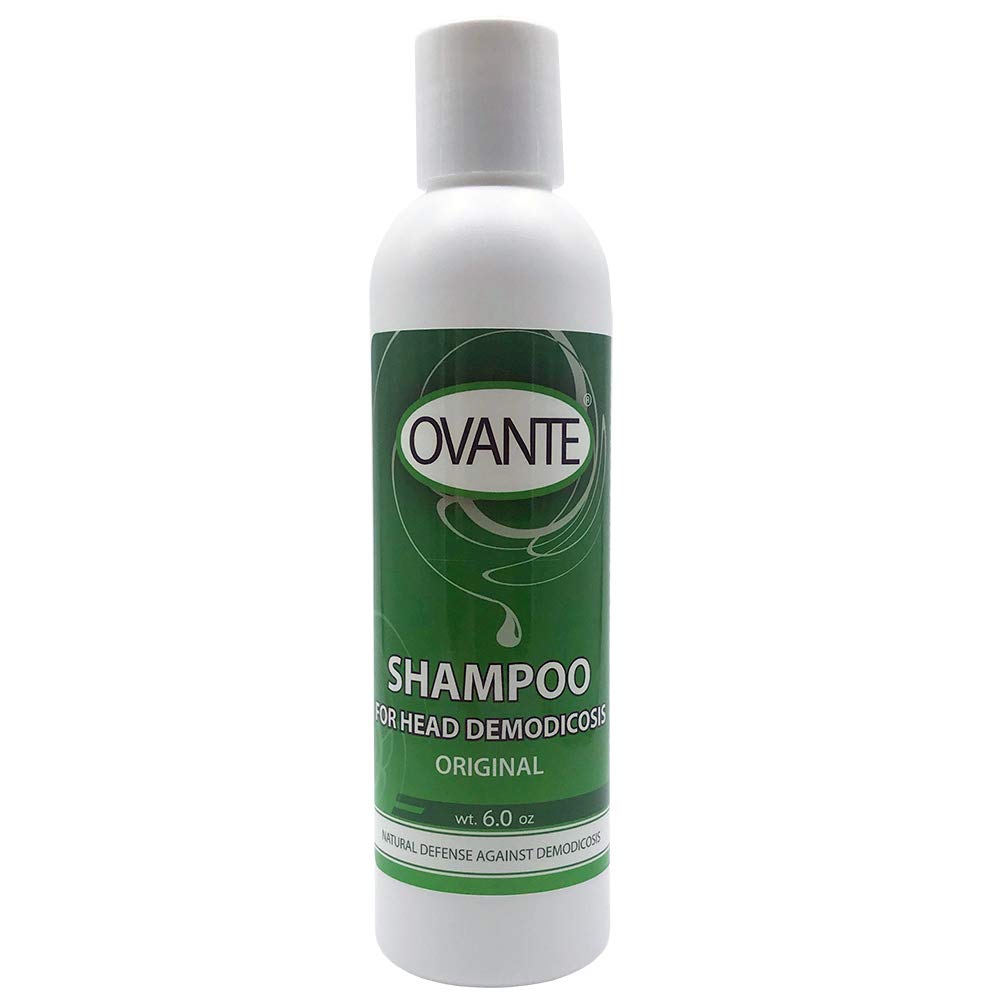 OVANTE bottle front packaging showing label and clear benefit for scalp comfort