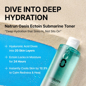 OVERLAPS ectoin ingredient close-up emphasizing barrier repair