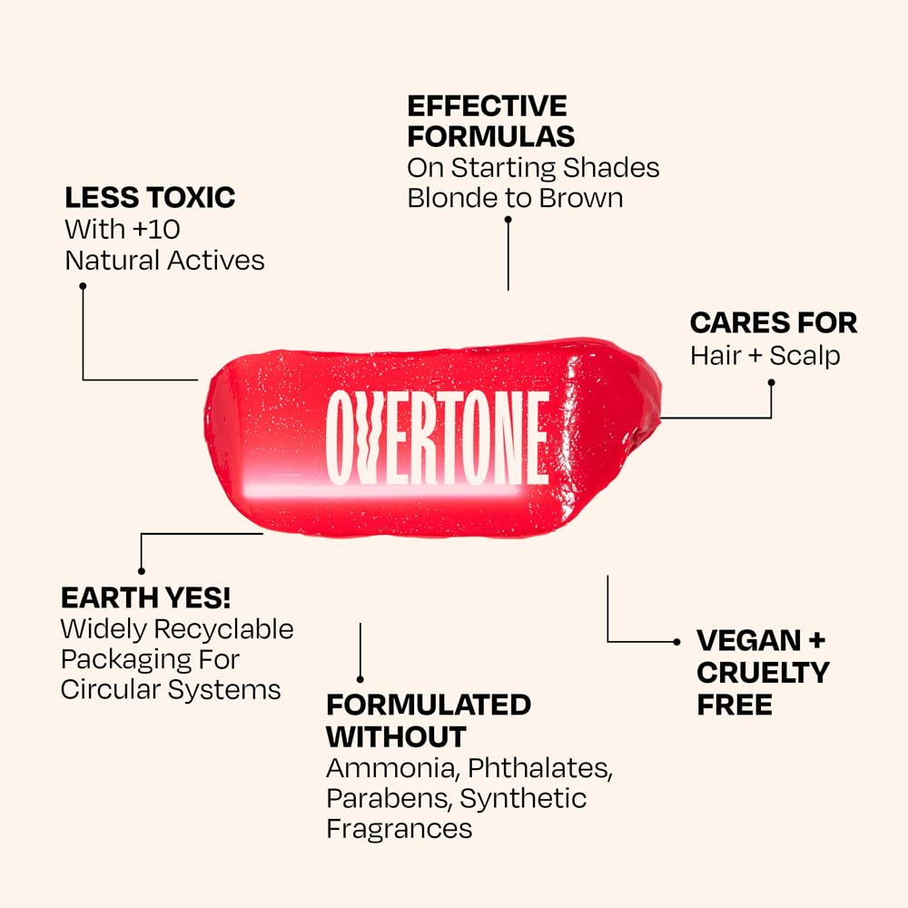 oVertone bottle next to coconut and jojoba oils showing hydrating blend