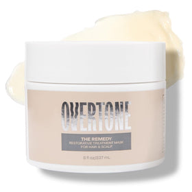 oVertone jar front view showing label and 8 oz size, clearly readable for shoppers