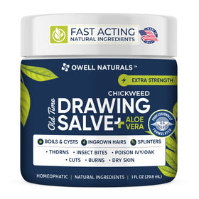 Owell Naturals front jar view showing label and compact packaging for easy storage