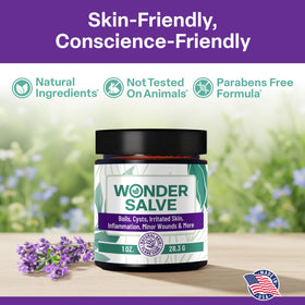 Owell Naturals 1 oz jar beside a coin to show portable travel size and convenience