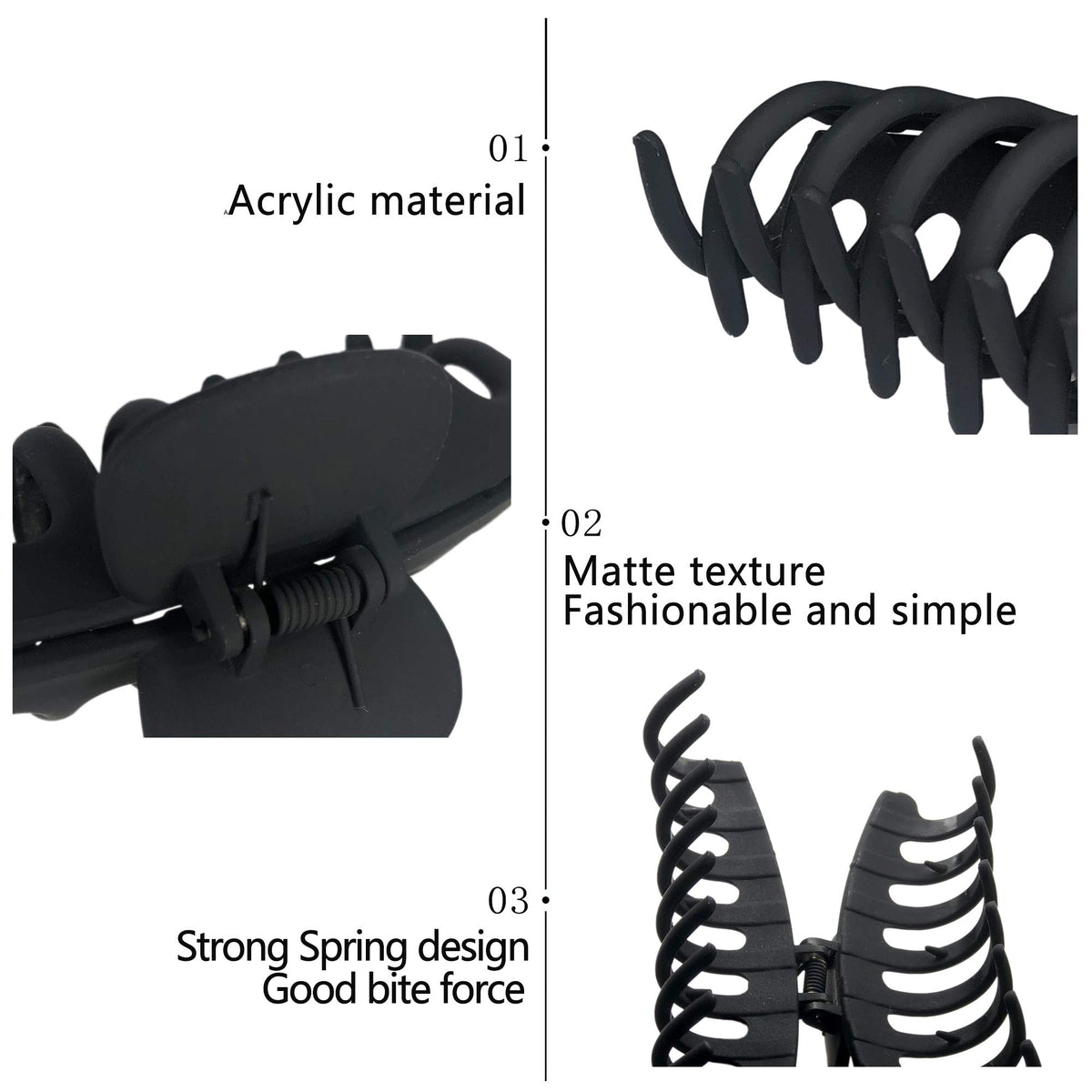 OWIIZI detailed shot of spring and teeth illustrating durable, non-slip construction