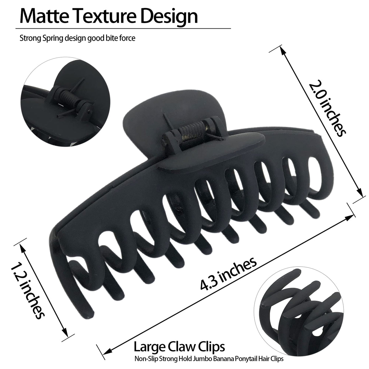 OWIIZI matte texture and alloy hinge detail for gentle durability