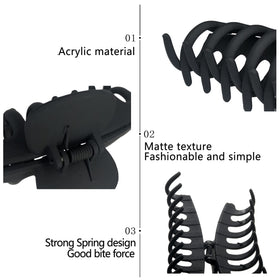 OWIIZI clip next to hand shows 4.3-inch span for large sections