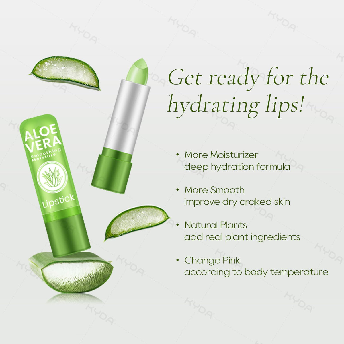 Ownest single closed lip balm tube highlighting compact travel-friendly design