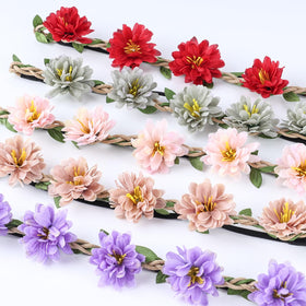 ownoxy multicolor crown worn at a festival, demonstrates vibrant styling and joyful atmosphere