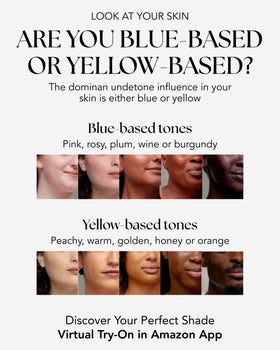 Oxygenetix swatch on arm in Taupe showing coverage and true-to-tone matching benefit