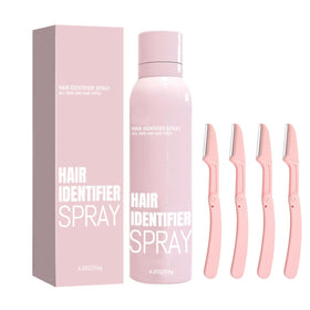 OYB front packaging showing spray bottle and kit for precise hair identification