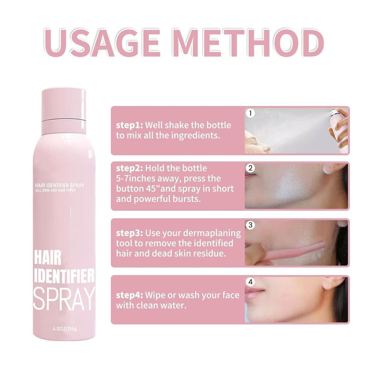 OYB label displaying botanical extracts and gentle skin-friendly formulation