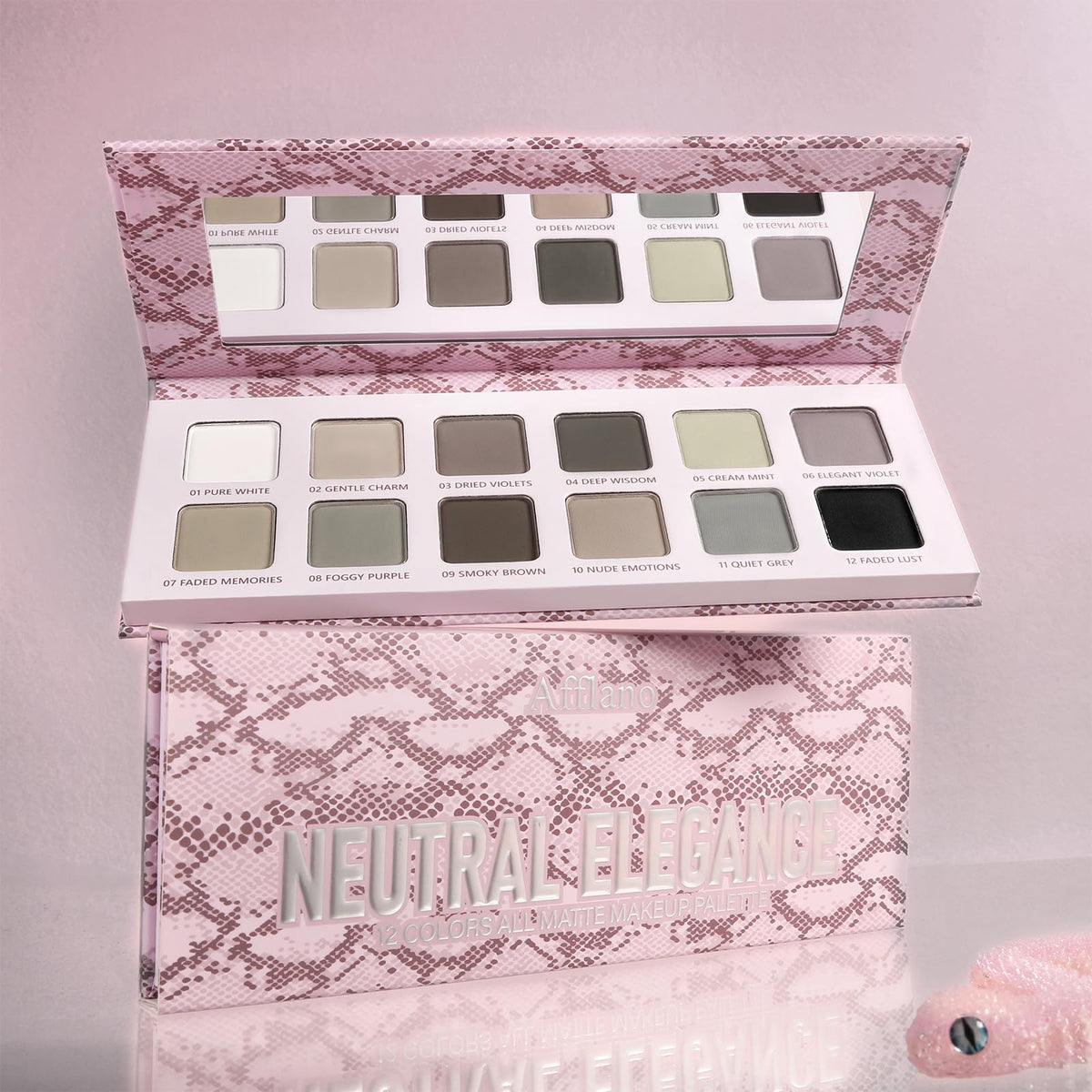 oygcee lifestyle makeup bag scene portraying polished, age-flattering look options