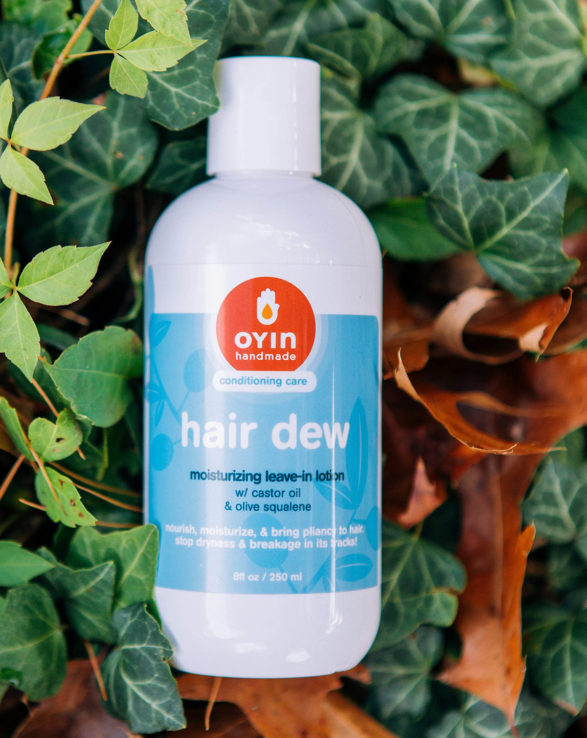 Oyin Handmade pump dispensing lotion for mess-free application