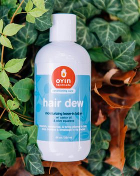 Oyin Handmade pump dispensing lotion for mess-free application