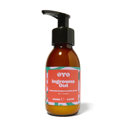 OYO front packaging showing 100 mL tube and label benefit