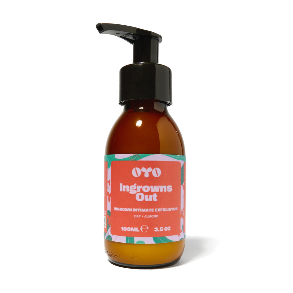 OYO front packaging showing 100 mL tube and label benefit