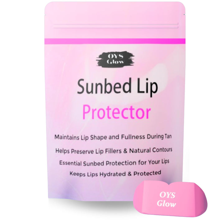 OYS GLOW front view lip cover showing shape and easy placement benefit