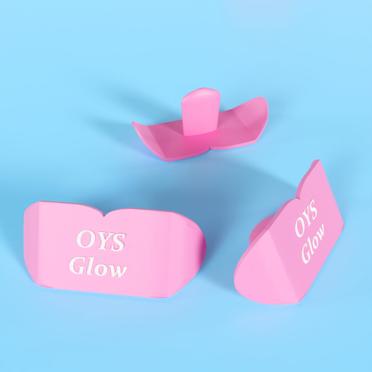 OYS GLOW silicone texture close-up highlighting soft flexible comfort