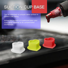 OZER close-up of heart-shaped cup edge highlights shape for steady tool rest
