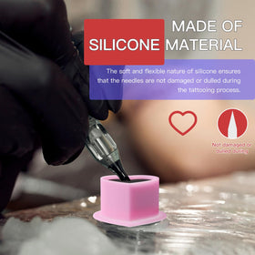 OZER silicone texture stretched to show durability and easy-clean benefit