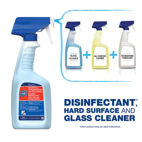 P&G PROFESSIONAL Spic and Span pouring refill action illustrating easy refill convenience