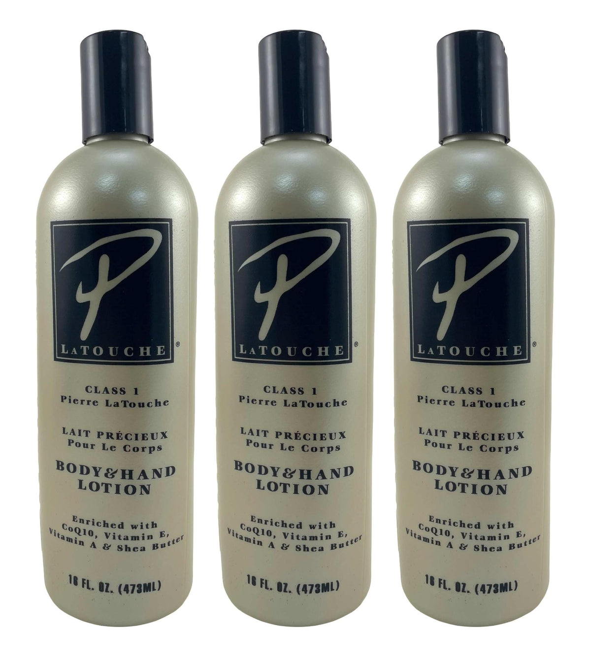 P. Latouche front packaging showing product and branding benefits