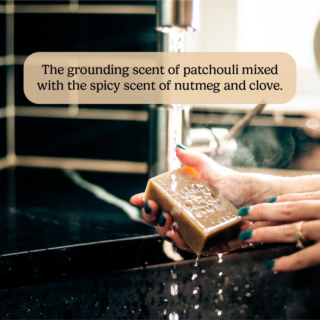 Pacha Soap Co stacked bars showing scent and gifting-ready presentation benefit